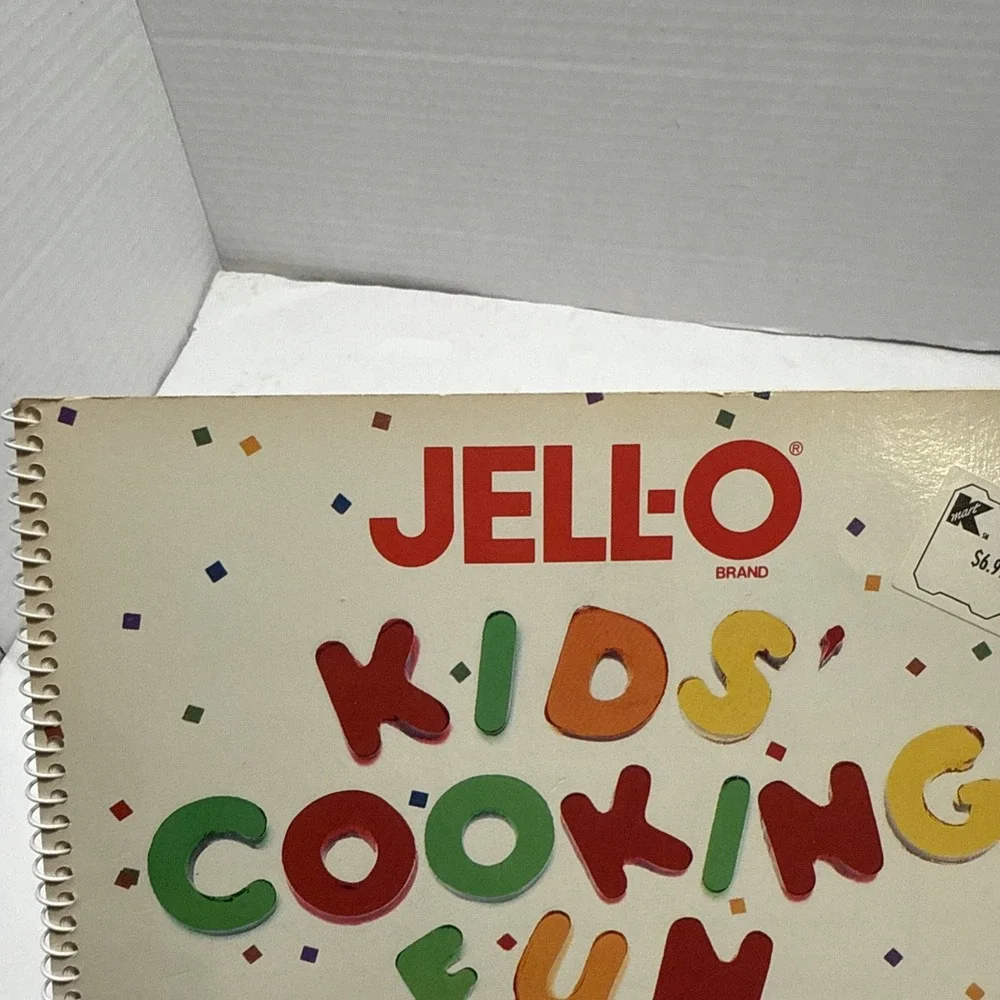 Vintage Jell-O Kids‎ Cooking Fun Cook Book 1991 Spiral Bound By Crescent Books